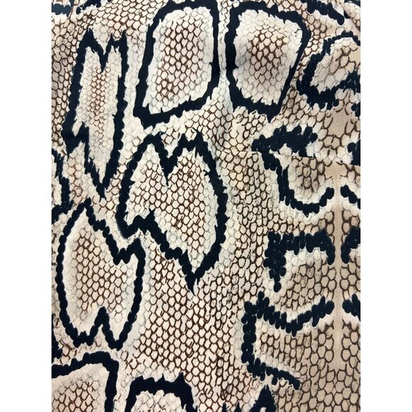 CAbi #3759 Serpentine Blouse Animal Snake Print Long Sleeve Blouse Top XS - Picture 6 of 6